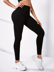 High Waist Fleece Liner Yoga Pants Tummy Control Slim Leggings