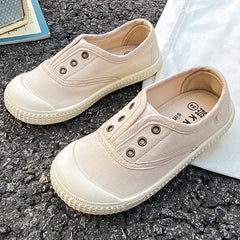 Girls Canvas Casual Skate Shoes Walking Sneakers