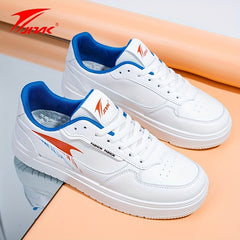 Men's Colorblock Lace-up Front Skate Shoes Sporty Outdoor Casual Sneakers