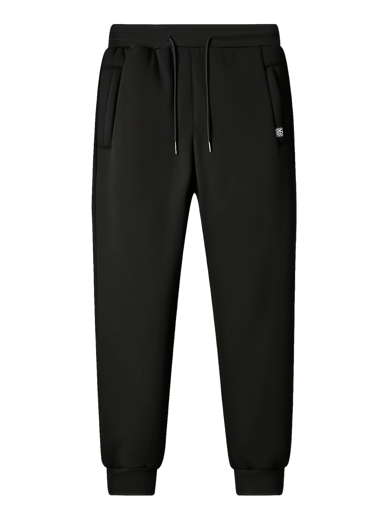 Men's Winter Active Sherpa Lined Sweatpants Fleece Jogger Pants