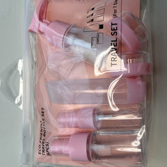 9pcs Travel Storage Set Portable Sub Bottle Cosmetics Shampoo Emulsion