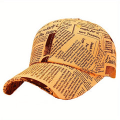 Spring Baseball Cap Letter Men's And Women's Couple Hat