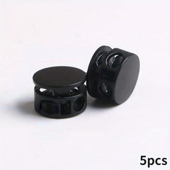 5pcs Round Spring Buckle Shoelace Lock Stopper DIY Sewing Accessory