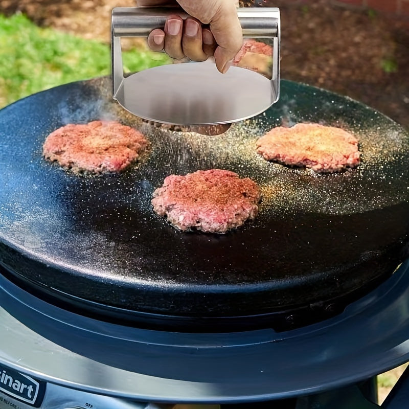 Manual Meat Patty Press Kitchen Tool Circular Hamburger Meat Press Plate