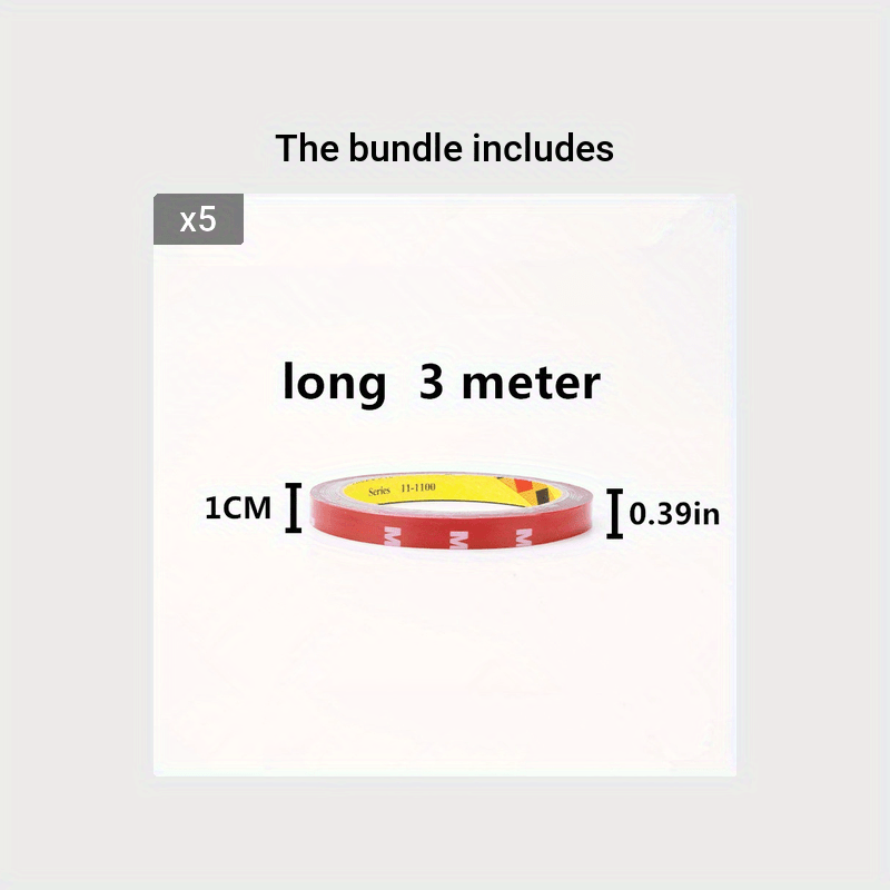 High Viscosity Car Special Adhesive Tape Strong Non marking Sticky Adhesive