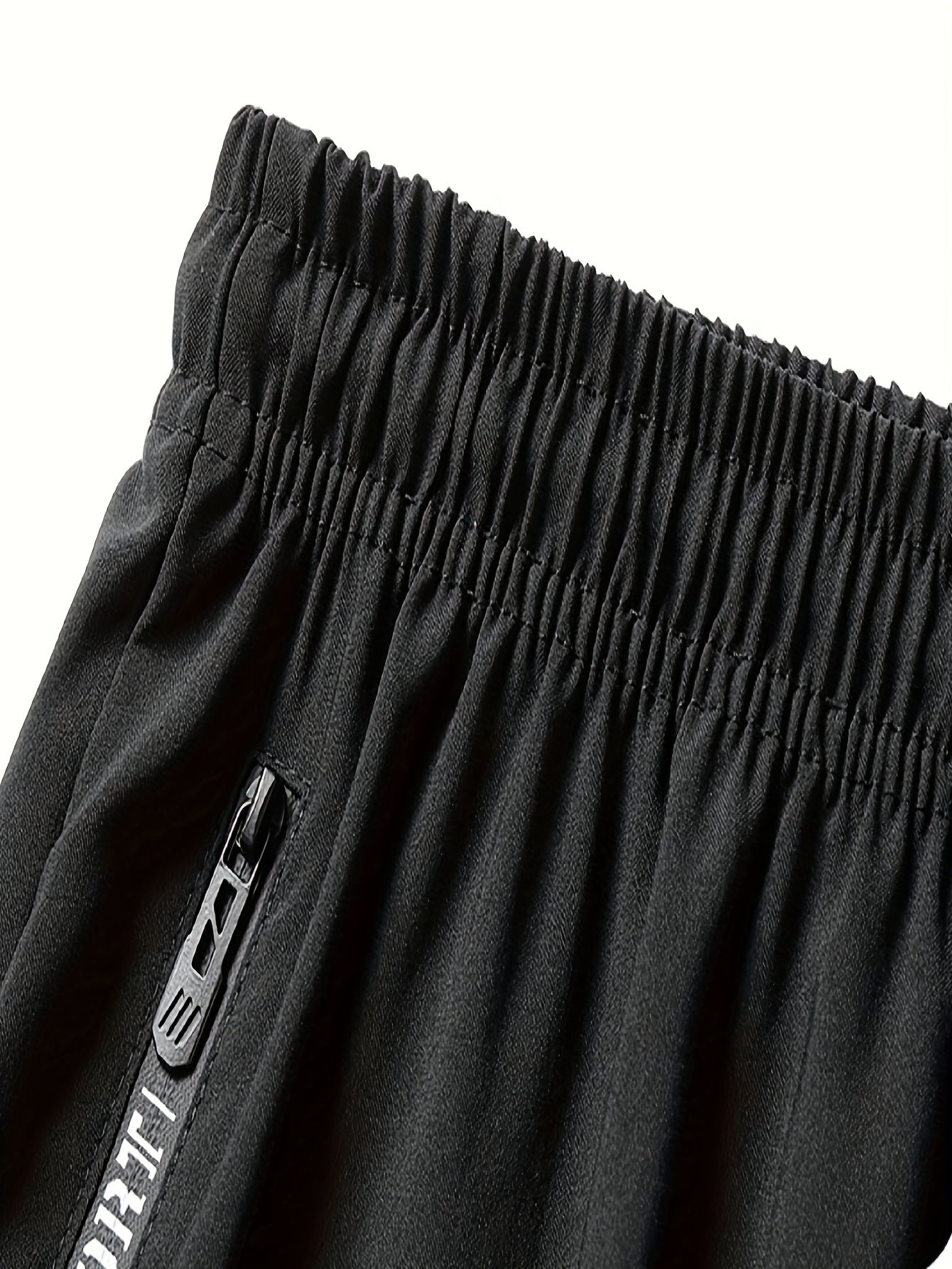 Men's Quick Loose Shorts With Zipper Pocket Active Slightly Stretch Breathable