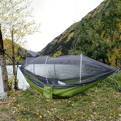 Portable Nylon Camping Hammock for Backpacking Travel