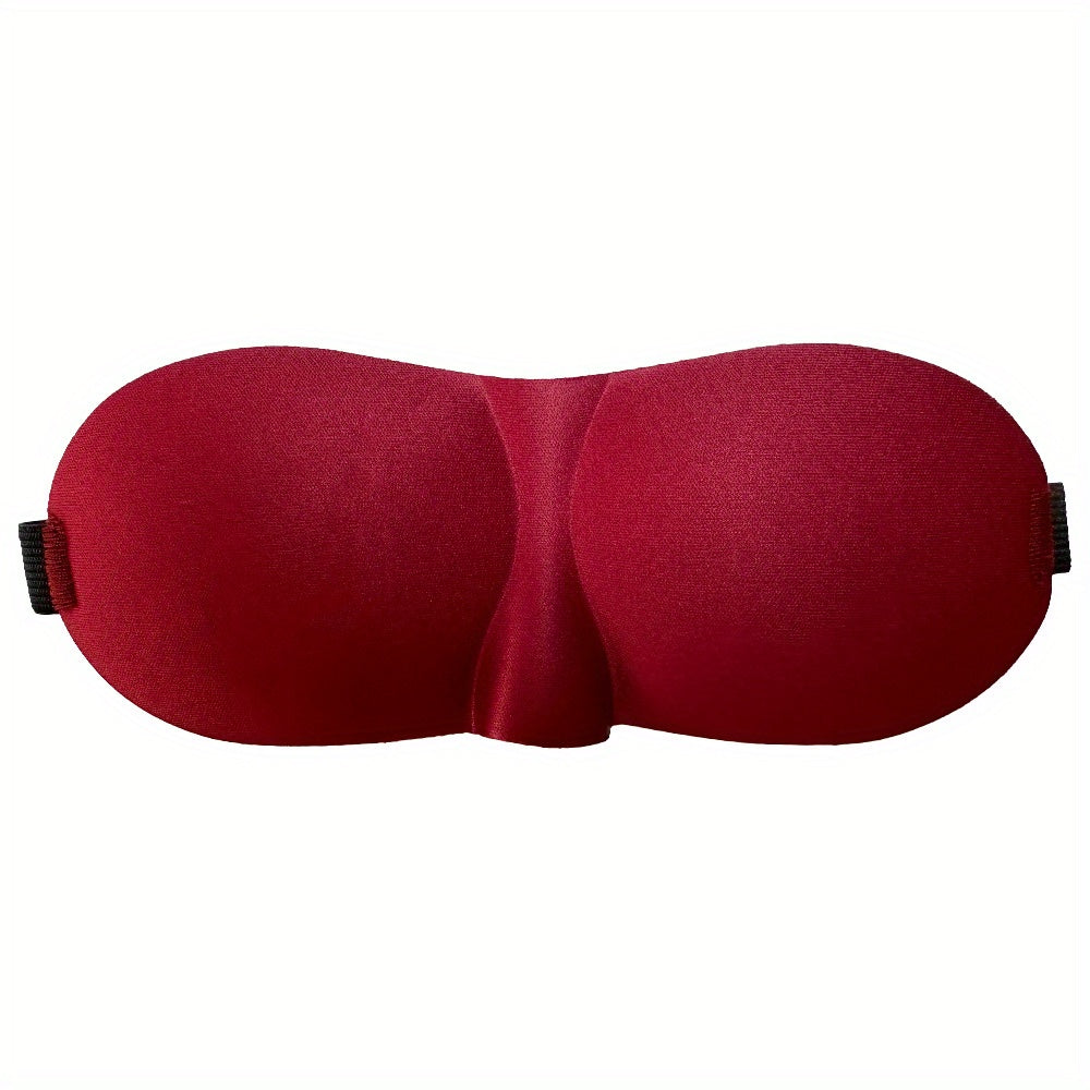 3D Sleep Mask Memory Foam Eye Mask Contoured Blindfold Travel Nap Aid