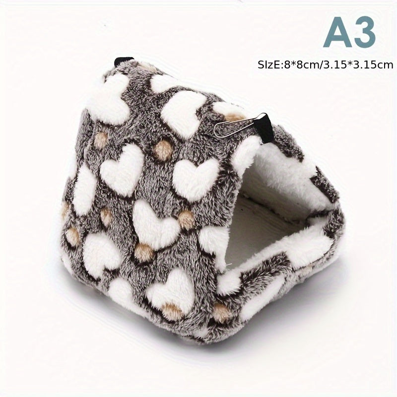 Cozy Small Animal Hammock for Squirrel Parrot Sugar Glider