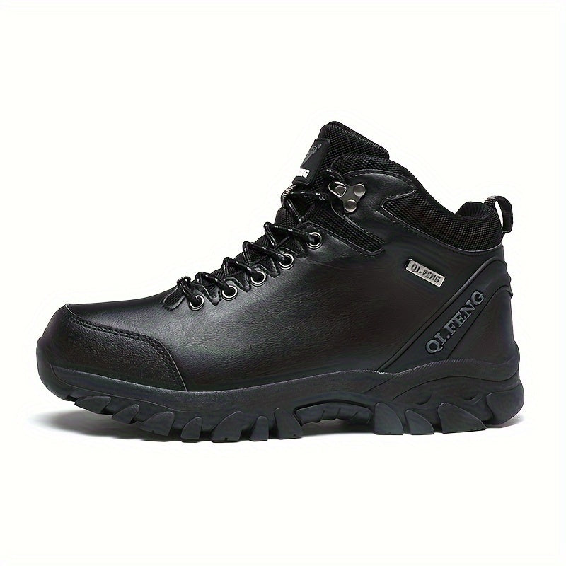 Men's High Top Hiking Boots Non Slip Lace Up Durable Shoes