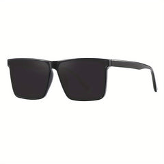 Men's Driving Sunglasses Square Frame Sports Glasses With Glasses Box