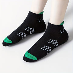 5 Pairs Kids Summer Breathable Mesh Sports Cotton Socks
