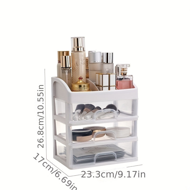 Makeup Organizer with Drawers Cosmetic Display Cases Makeup Storage Box