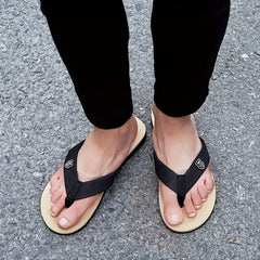Men's Durable Non Slip Flip Flops for Outdoor Activities