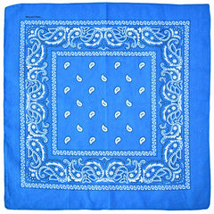 54 Paisley Print Bandana Candy Hip Hop Square Scarf Neckerchief Unisex Headband
