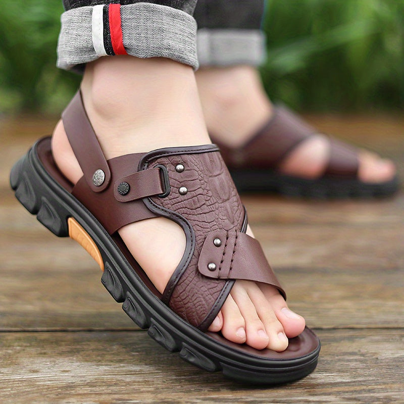 Men's Wear Resistant Non Slip Sandals Quick Drying Comfy Slides