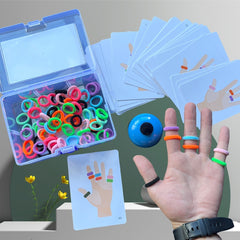 Colorful Finger Magic Light Up Educational Ring - Different Modes