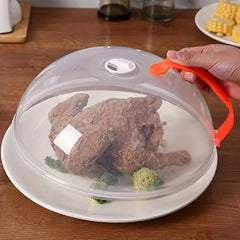 Microwave Heatable Cover Insulated Food Cover Splash proof Oilproof Cover