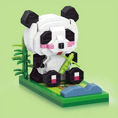 Panda Series Mobile Phone Holder Building Block Set