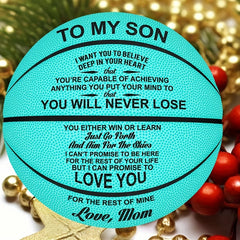 5 Inch Basketball for Outdoor - Gift for Son - Graduation Birthday Gift