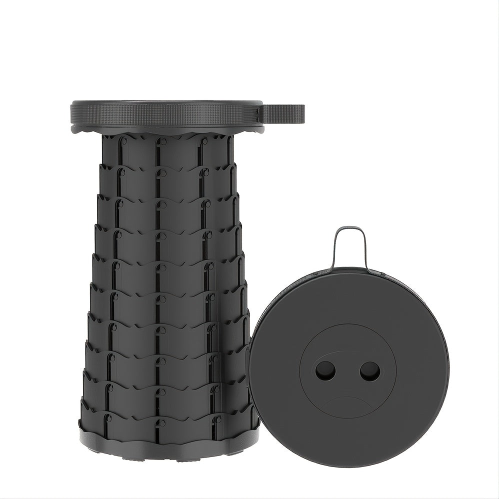 330lbs Foldable Storage Stool Adjustable Outdoor Chair