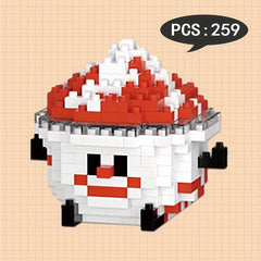 Food Building Blocks Assembly Puzzle Toy Birthday