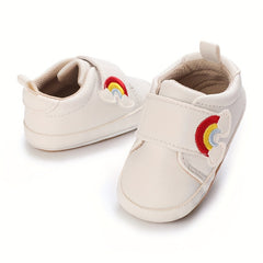 Rainbow Comfortable Sneakers For Baby Boys Lightweight Non Slip Shoes