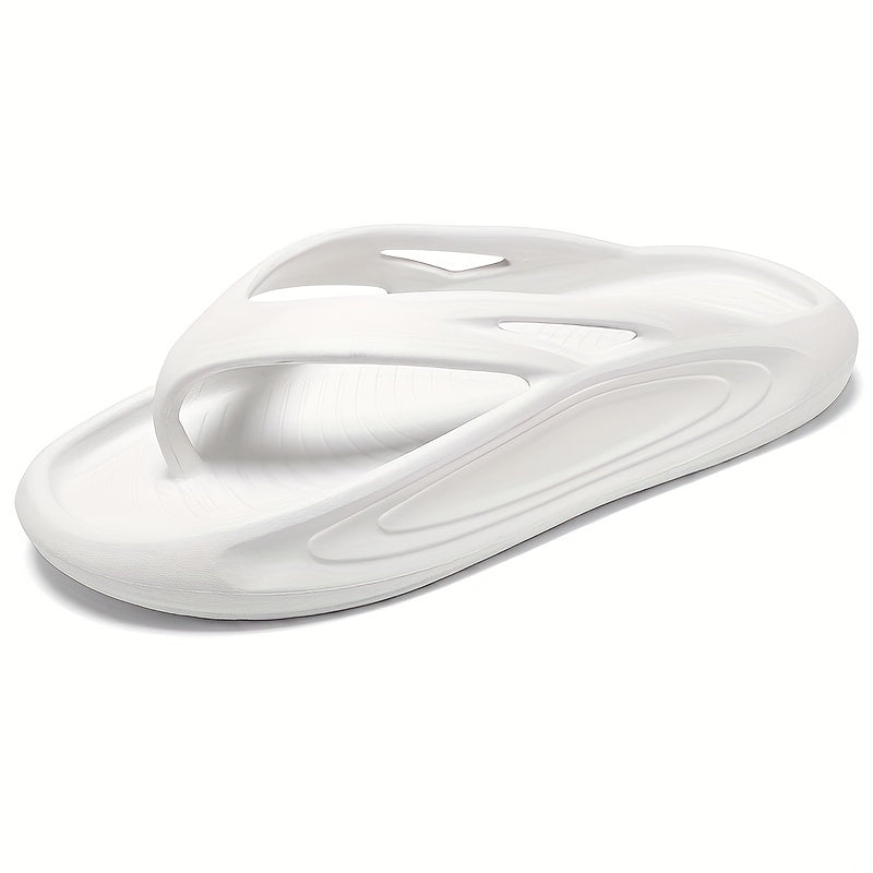 Men's Non Slip Platform Flip Flops Quick Drying Thong Sandals