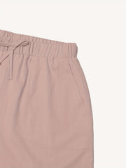 Dual Pockets Drawstring Shorts Solid for Spring & Summer