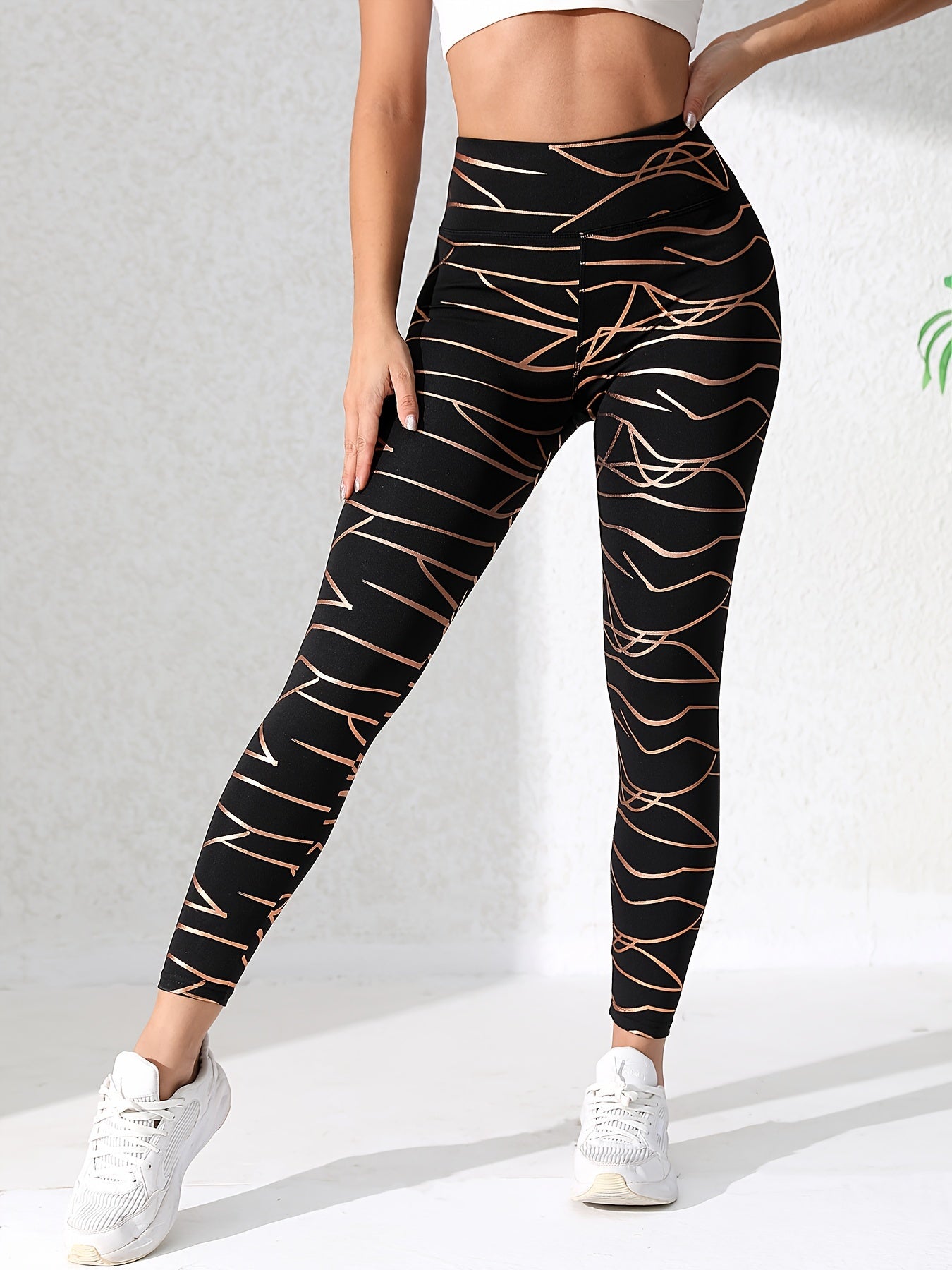 High Waist Tummy Control Fitness Pants Quick Dry Sports Leggings