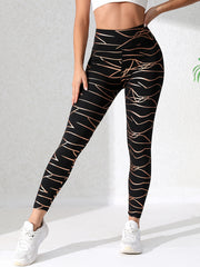 High Waist Tummy Control Fitness Pants Quick Dry Sports Leggings