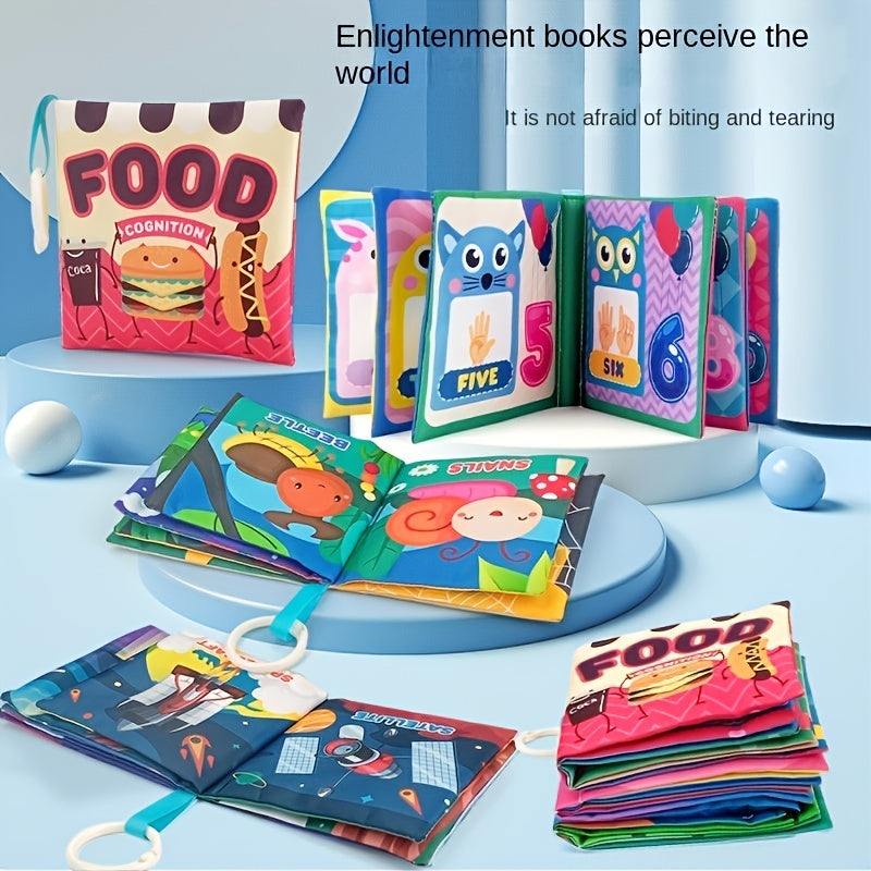Kids' Cloth Book Early Education Chewable Literacy Toy