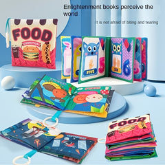 Kids' Cloth Book Early Education Chewable Literacy Toy