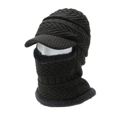 Men's Knitted Hat Face Ear Neck Protection Winter Warm