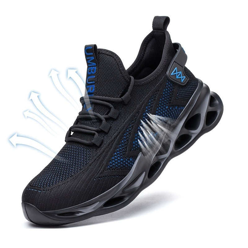 Men's Steel Toe Safety Shoes Puncture Proof Work Sneakers