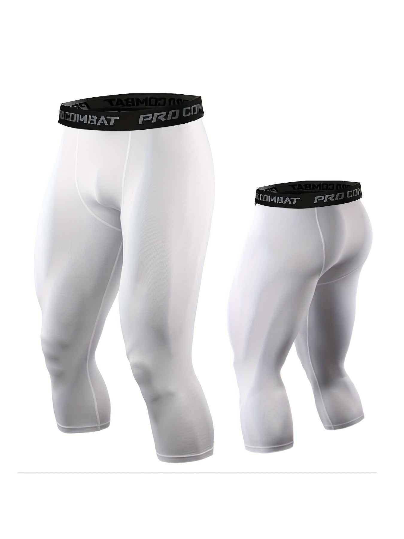 Compression Leggings for Sports & Yoga, Quick Drying Tight Fitness Pants