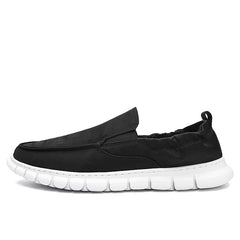Men's Canvas Slip On Loafer Shoes Lightweight Breathable Sneakers