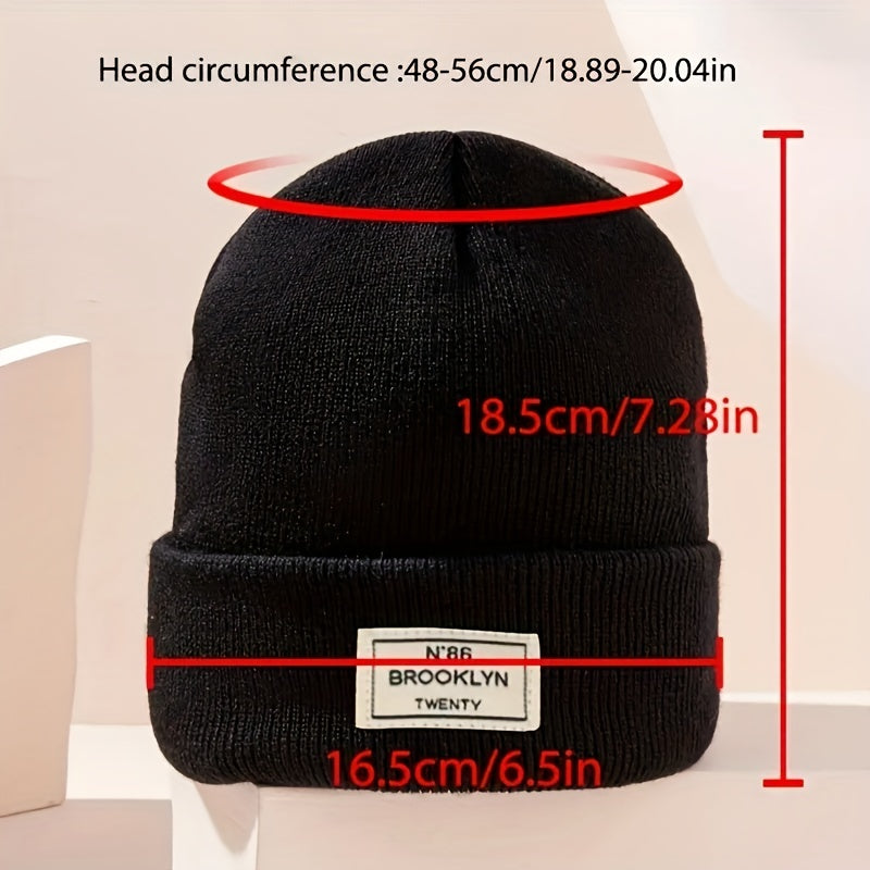 Kids Brimless Knitted Hat for Boys and Girls