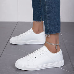 Lightweight Flat Skate Shoes Non Slip Round Toe Sneakers