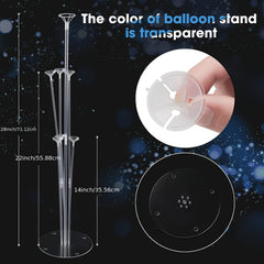 Balloon Stand Kit Table Balloon Stand Holder Party Wedding Birthday Decor