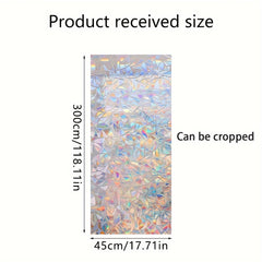 Translucent Colorful Sunlight Electrostatic Window Stickers