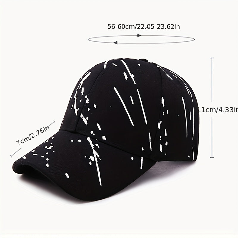 Graffiti Print Baseball Cap for Outdoor Sports