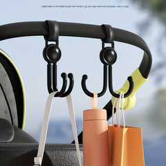 2pcs Car Hooks Bicycle Stroller Universal Hooks