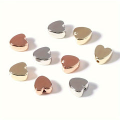 20pcs 12mm Heart Acrylic Beads DIY Jewelry Bracelet Necklace Charms