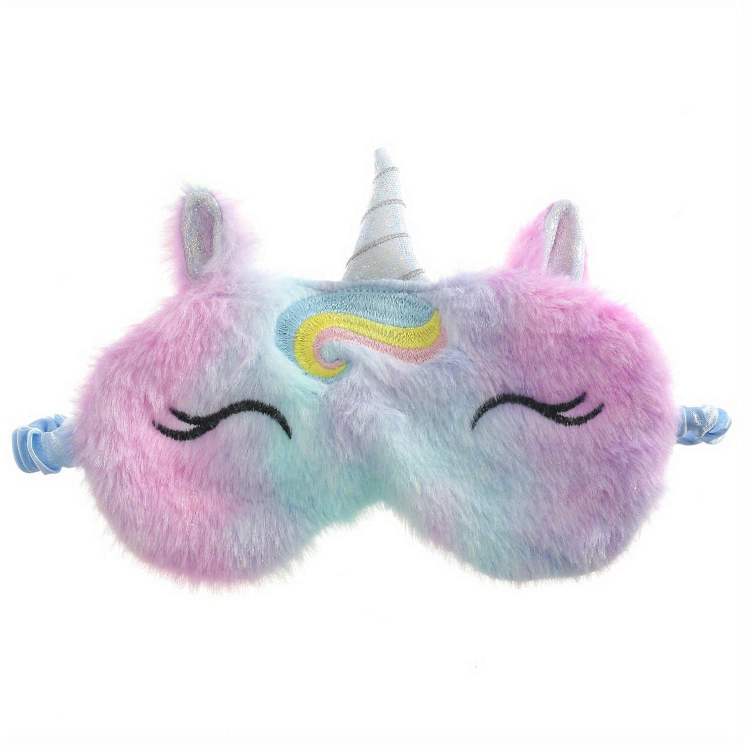 Unicorn Plush Eye Mask Embroidery Creative Girls Eye Mask