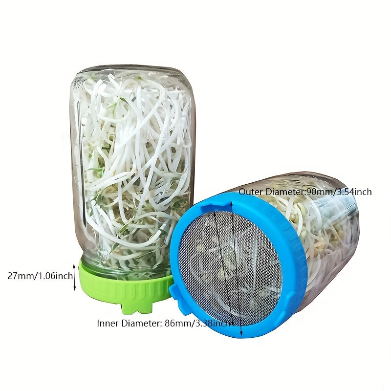 Microgreens Sprouting Kit for Mason Jars