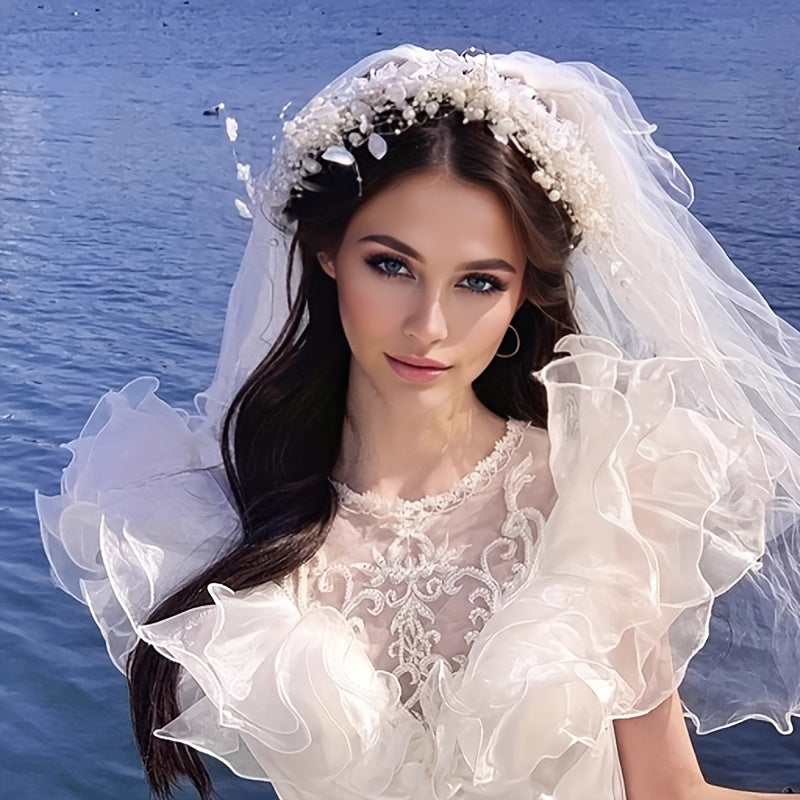 Bride Veil Set for Engagement