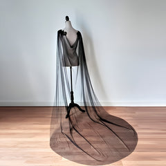 Retro Embroidery Bridal Cape for Weddings & Halloween