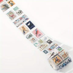Vintage Stamp Washi Tape Post Office Style DIY Scrapbooking Sticker