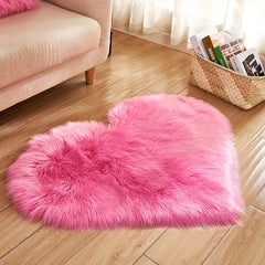 Heart Shaped Area Rug for a Cozy Home